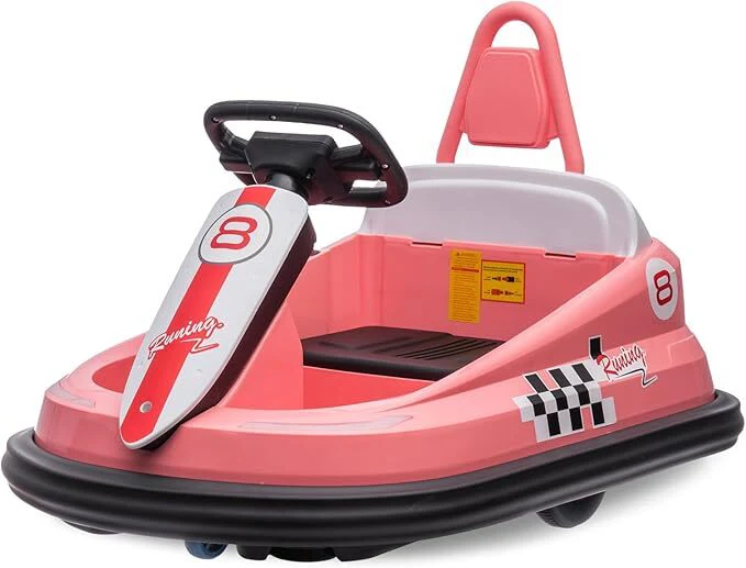 Electric 6V Ride-On Bumper Car Toy for Toddlers Ages 3-6 Boys and Girls - Image 3
