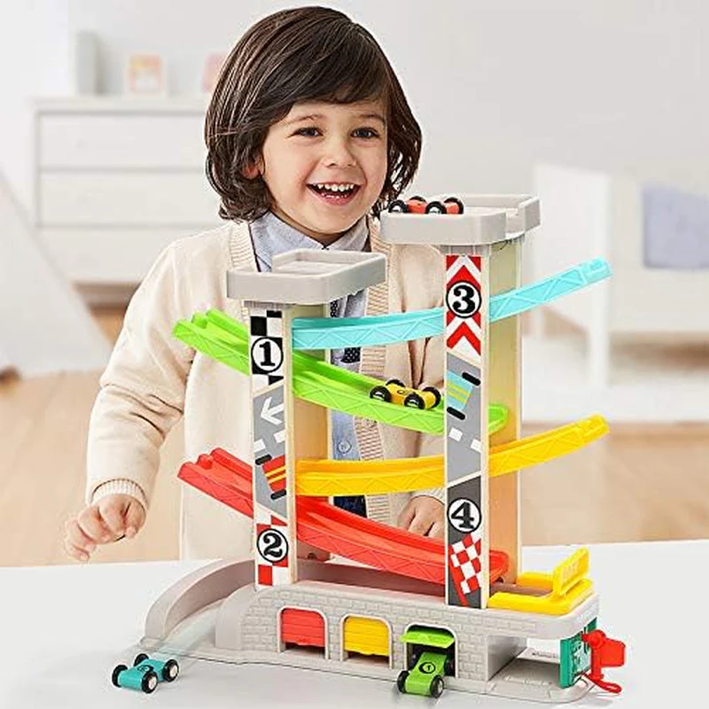 Bright Car Ramp Race Track Toy for Toddlers Ages 2-4 - Image 5