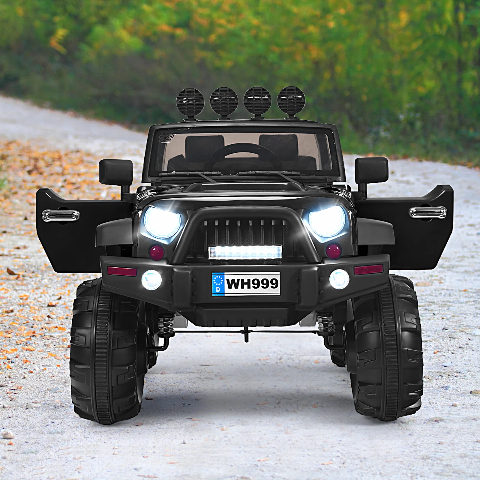 12V Kids Electric Ride-On Truck with 2.4GHz Remote Control - Image 3