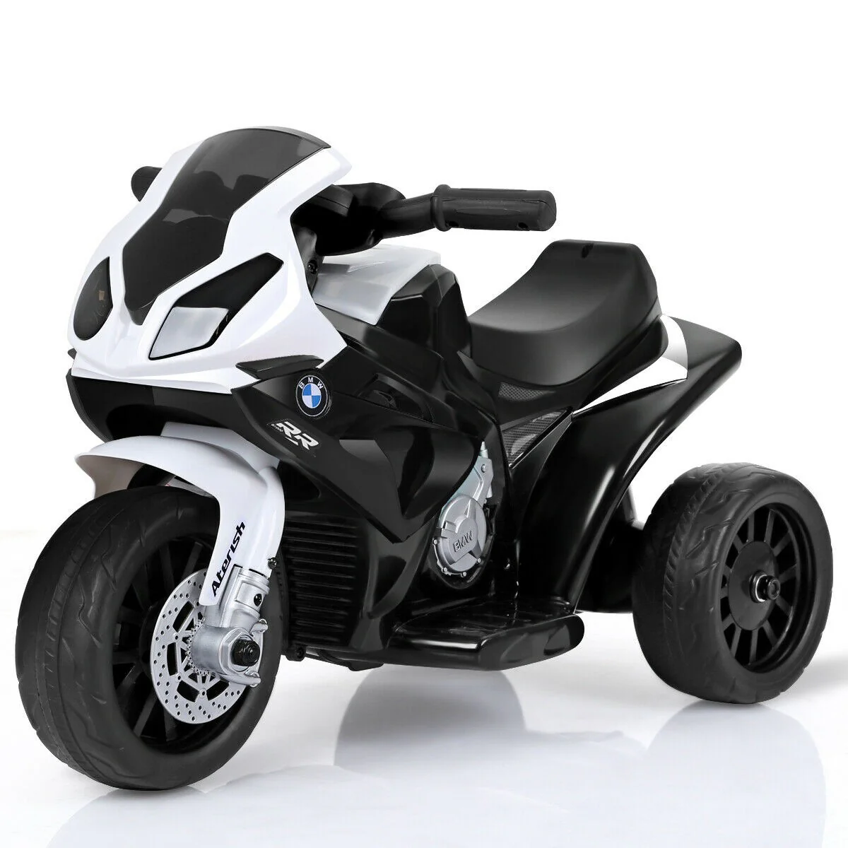 6V Electric 3-Wheel Ride-On Motorcycle for Kids Licensed BMW Design - Image 2