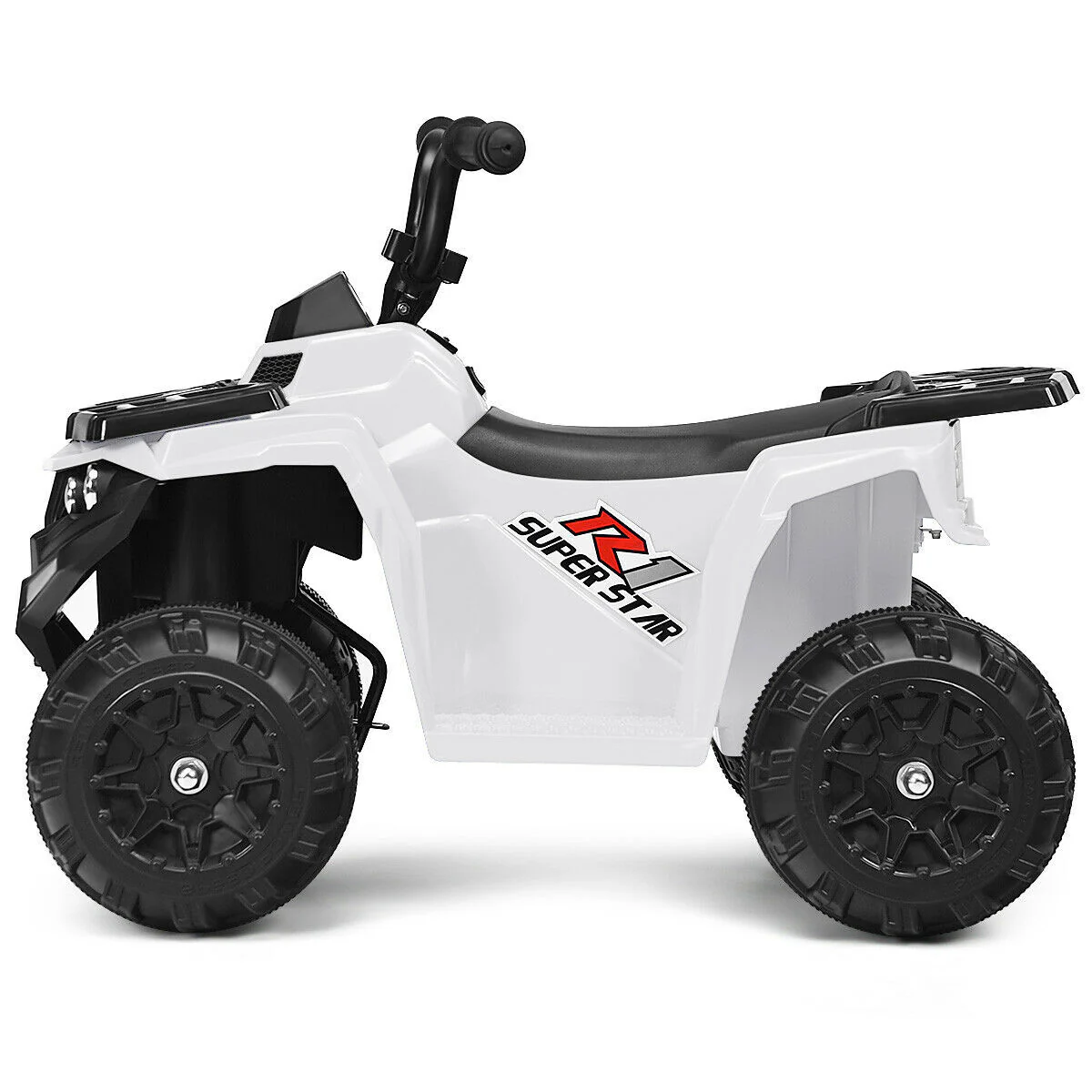 6V Electric Kids Quad ATV Ride-On Toy Car with 4 Wheels and LED Lights - Image 4