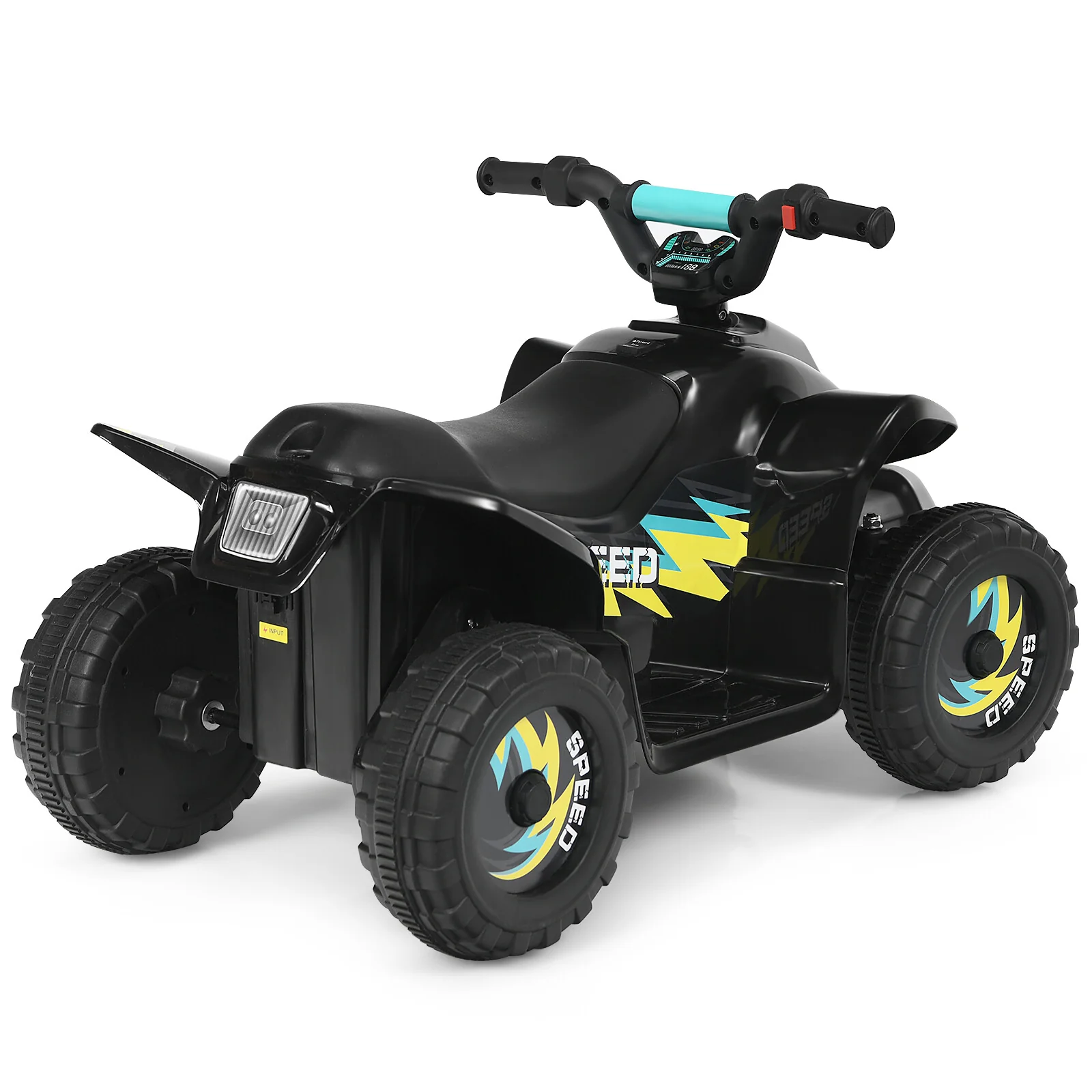 6V Battery-Powered Mini Electric Quad ATV Ride-On Toy for Toddlers - Image 7