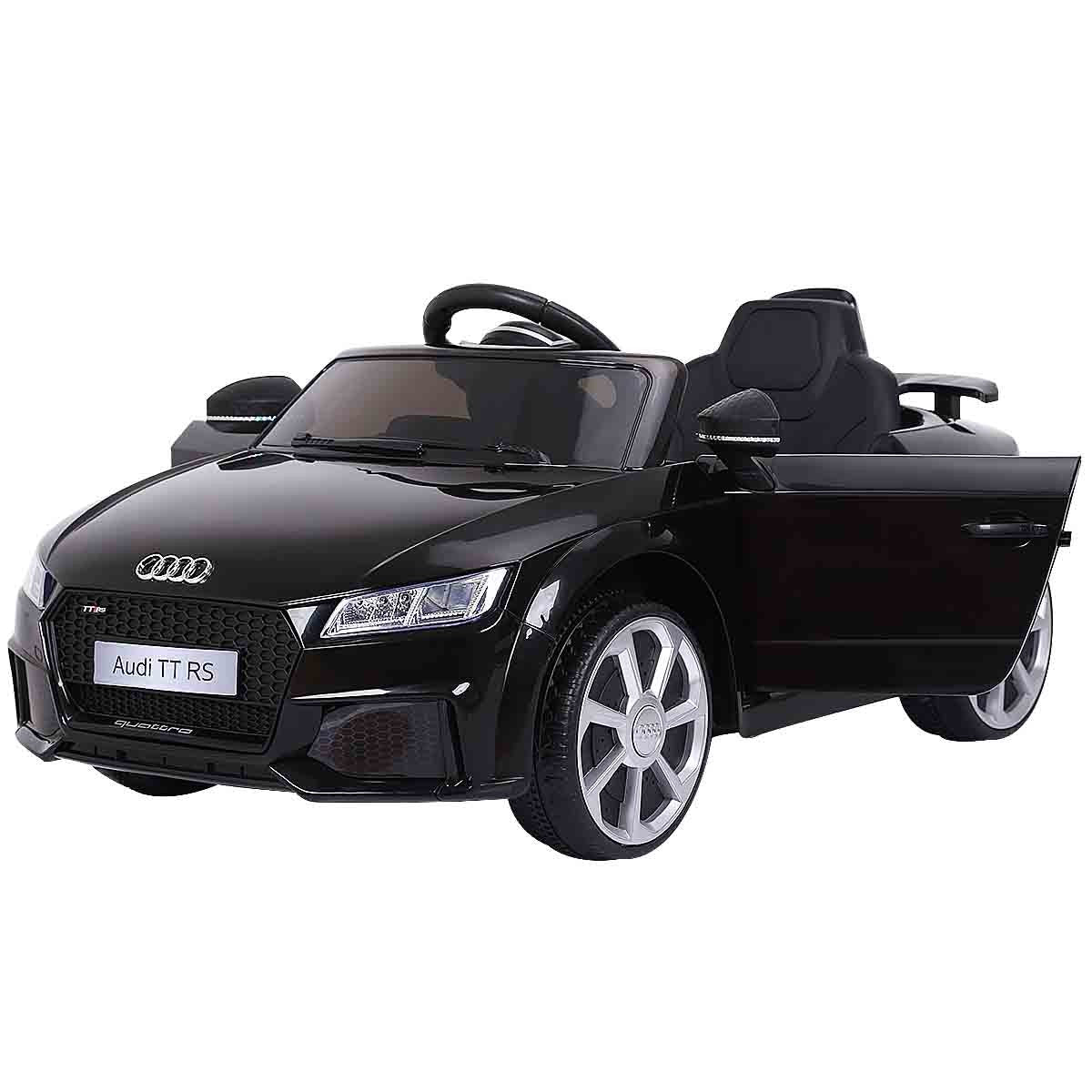 12V Electric Mini Ride-On Audi TT RS Kids Car Toy Buggy Black - Image 3