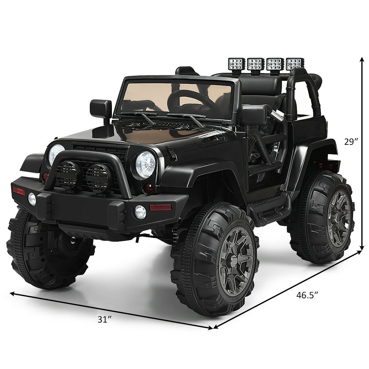 Kids Electric Ride-On Truck with 2.4 GHz Remote Controller - Image 7