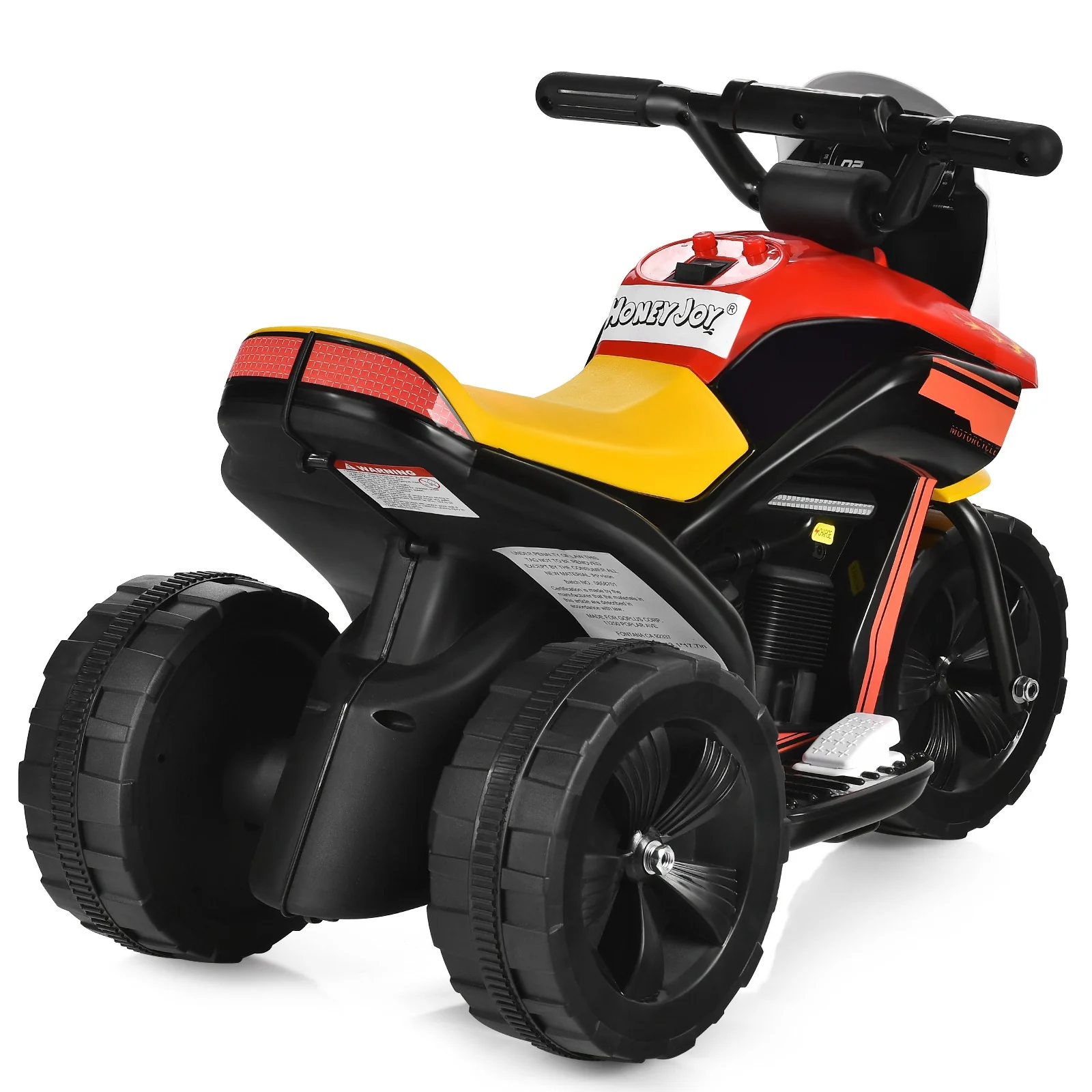 Electric Ride-On 3-Wheel Tricycle Motorcycle Toy for Toddlers - Image 5