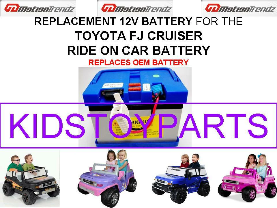 12V Replacement Battery for Toyota FJ Cruiser, OEM Fit - Image 2