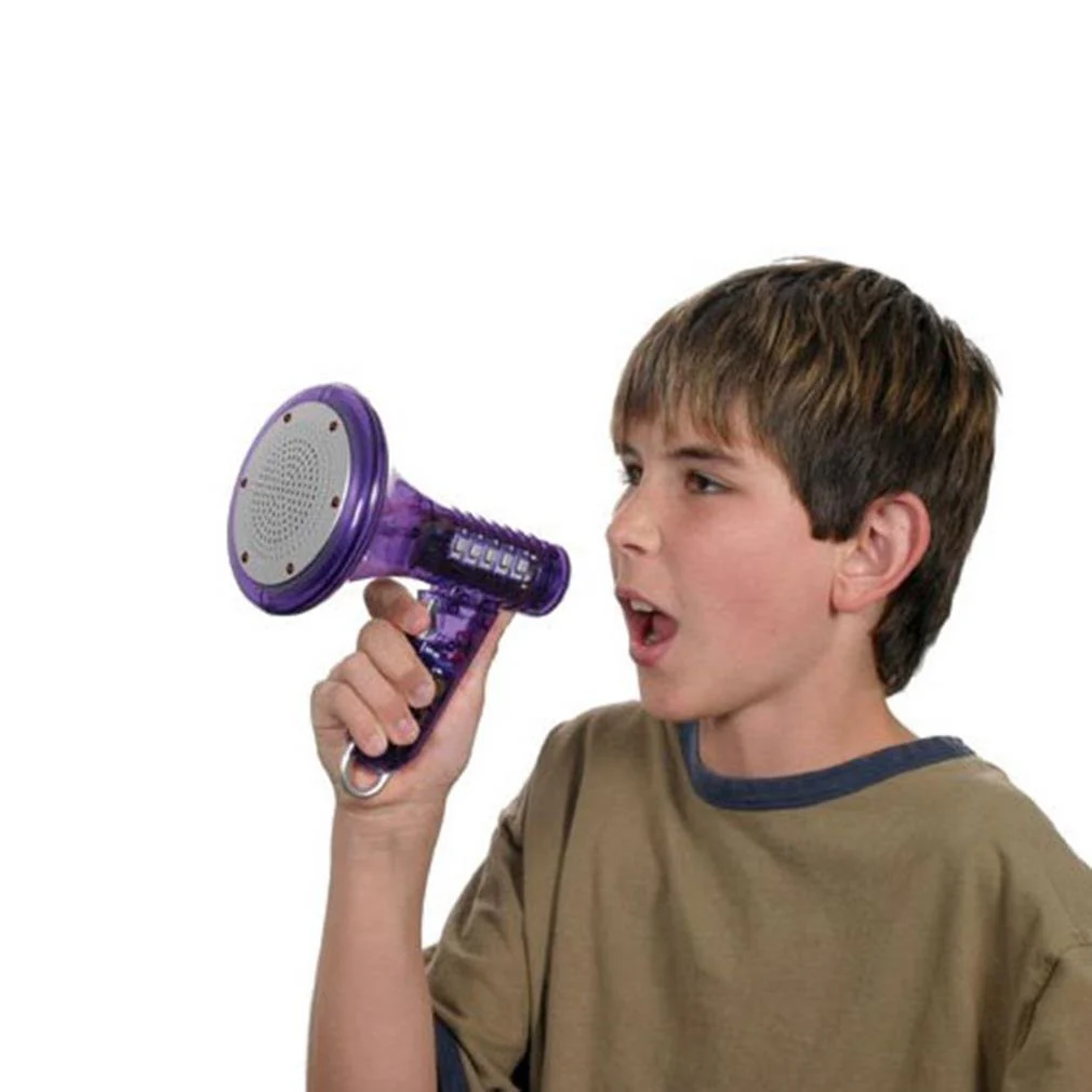 Toysmith Tech Gear Voice Modulating Megaphone – Assorted Colors - Image 2