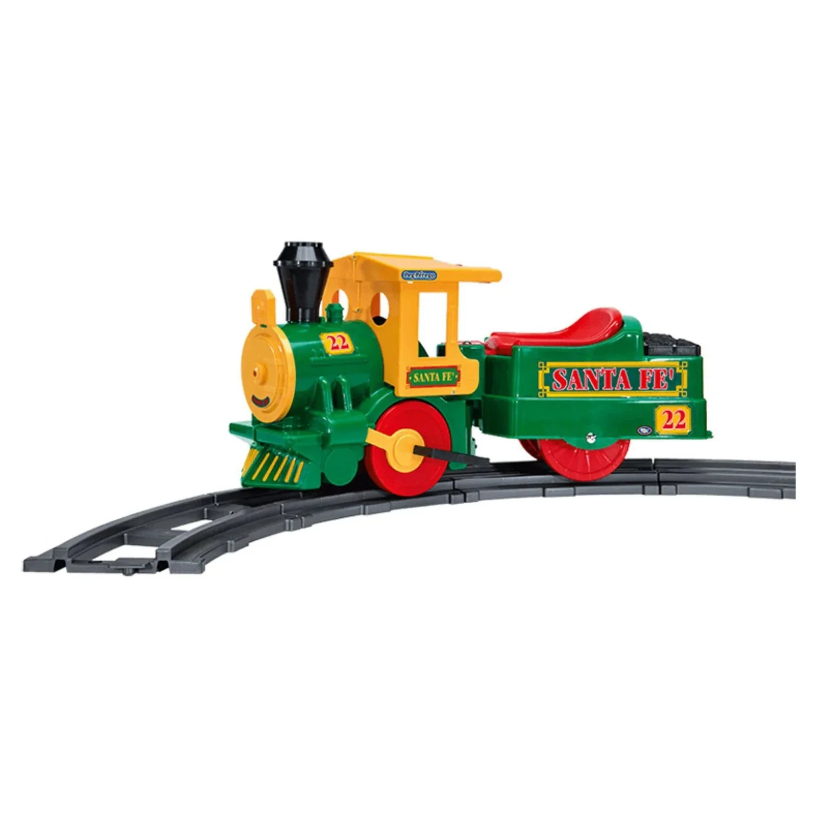 6-Volt Battery-Powered Santa Train Ride-On Toy - Image 3