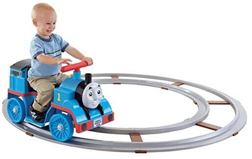 Train Your Imagination: 6V Battery-Powered Ride-On Toy with Track - Image 7