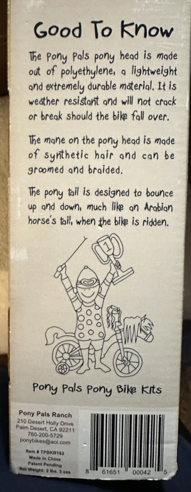 Transform Your Bike into a Magical Pony Pal with This Kid-Friendly Kit! - Image 3