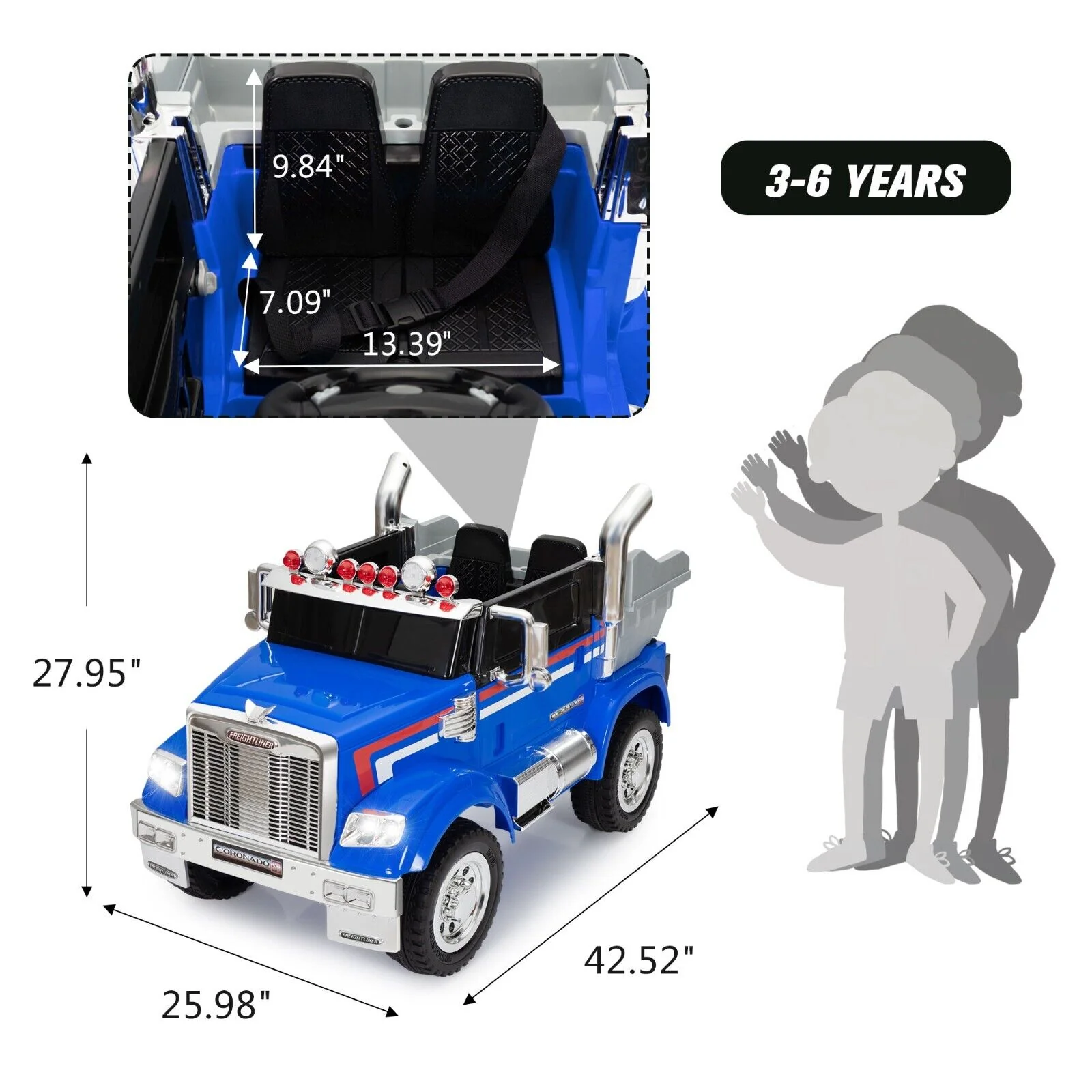 Transform Your Child's Playtime with the 12V Optimus Prime Truck Ride-On Toy - Image 5
