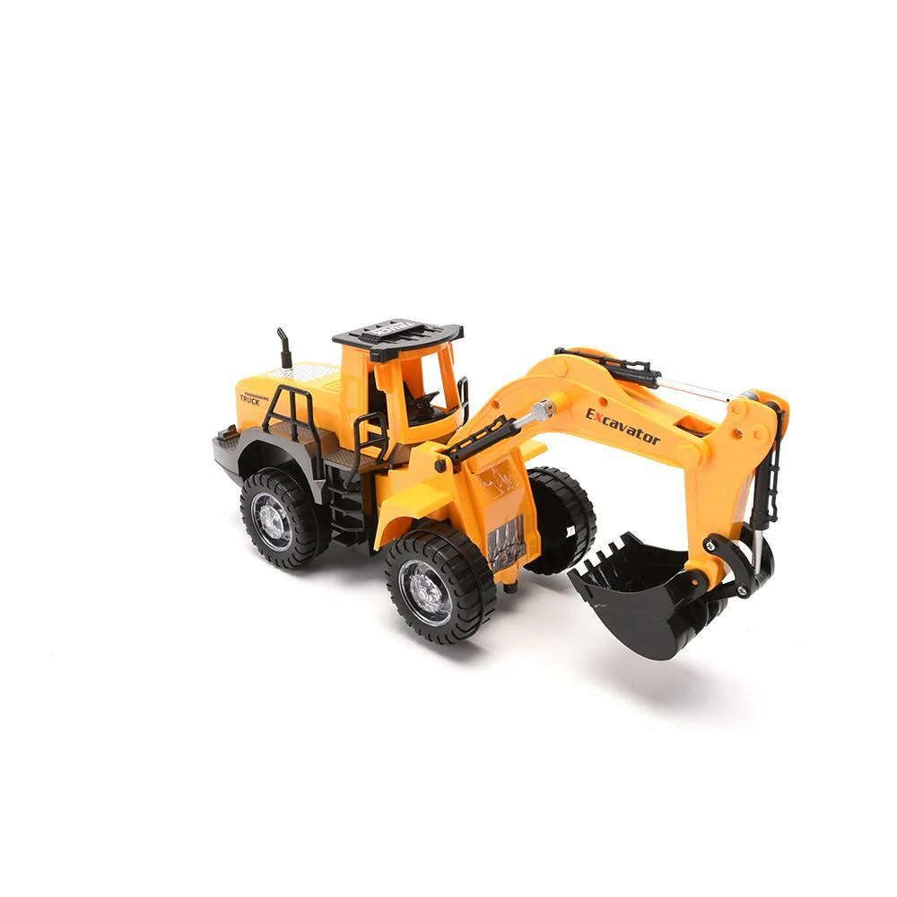 Battery Operated Excavator Truck with Light and Sound Simulation - Image 7