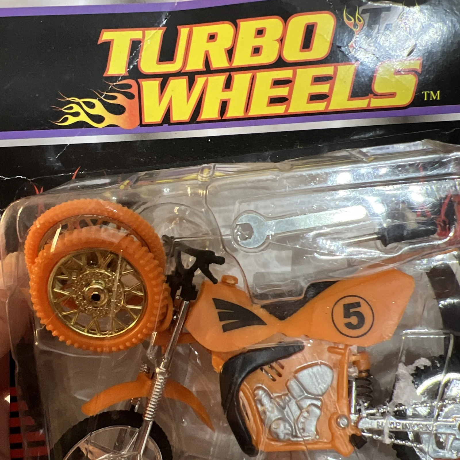 Turbo Wheels Motorcycle with Accessories Set - Image 5