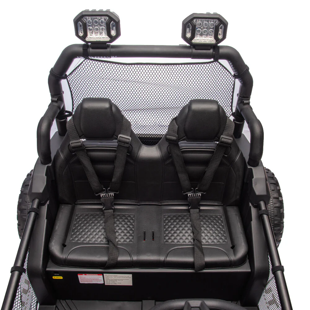 Two-Seater Kids Ride-On with Parental Remote Control, Rear Searchlight, and Bluetooth MP3 for Ages 3+ - Image 14