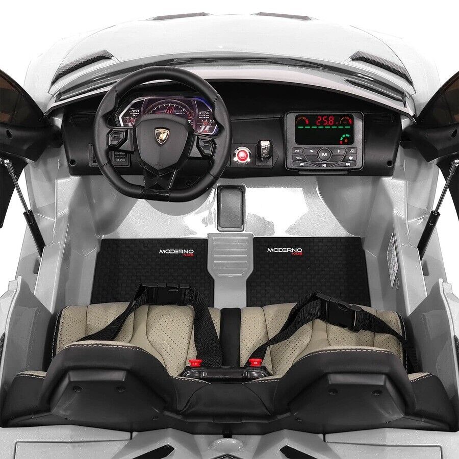 TWO SEATER LAMBORGHINI AVENTADOR 24V KIDS VEHICLE - KIDS ELECTRIC CAR WITH REMOTE CONTROL - Image 9