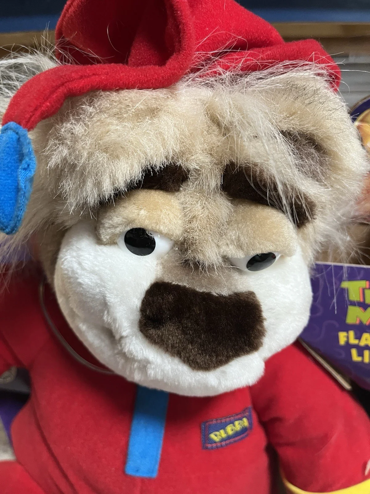 Tyco Bedtime Bubba Interactive Plush Toy with Flashlight - 1997 Edition - Image 7