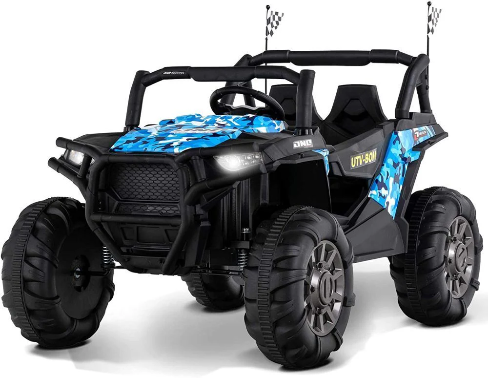 Uenjoy 12V Electric Off-Road UTV Ride-On Car for Two, Realistic Truck Design - Image 8