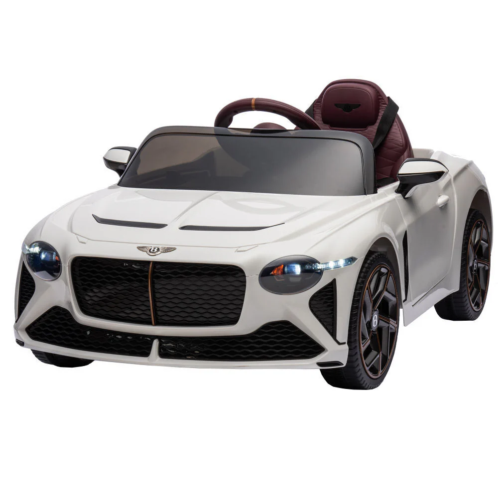 Ultimate Bentley Mulsanne 12V7A Kids Ride-On Car with 2.4G Remote Control for Parental Guidance - Image 4