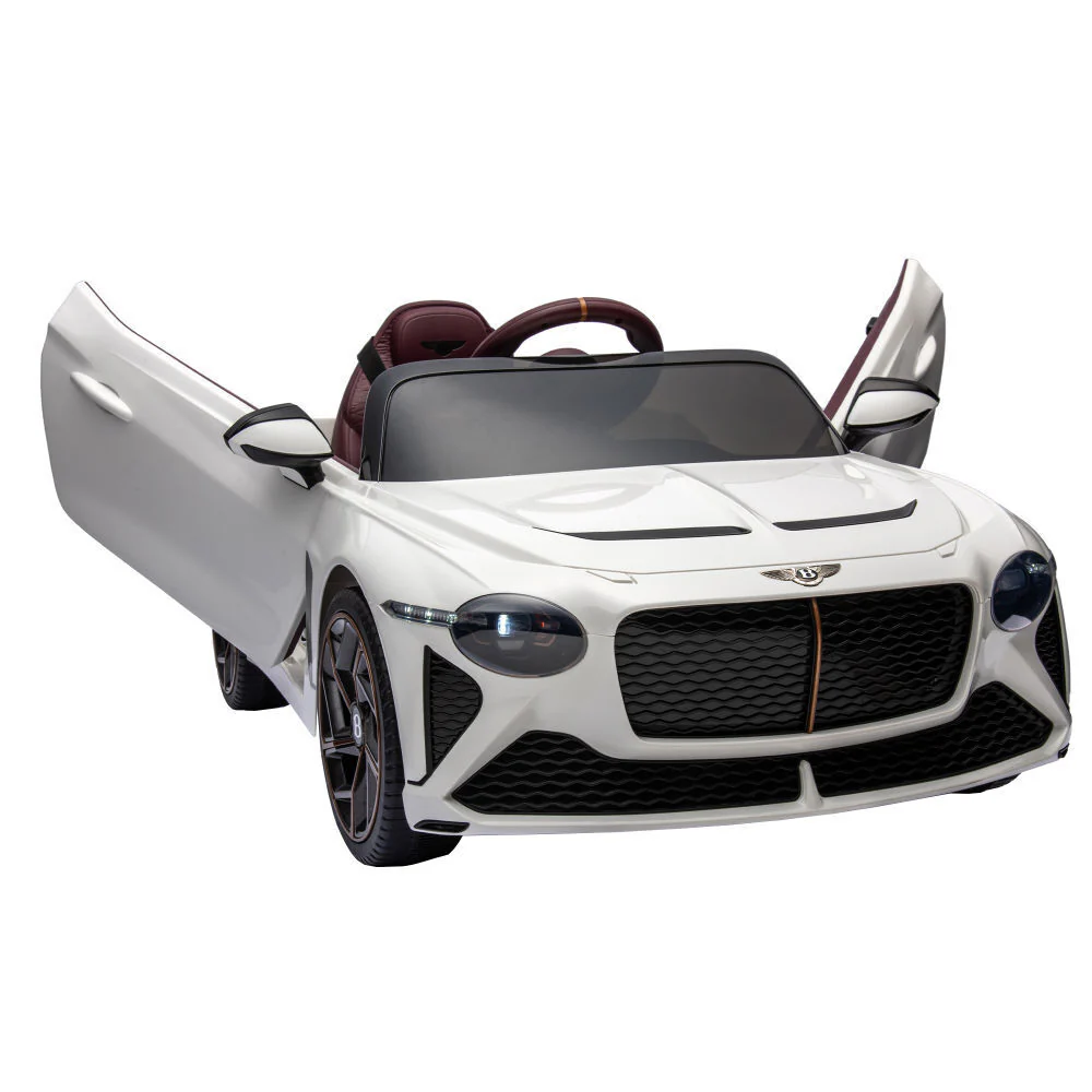 Ultimate Bentley Mulsanne 12V7A Kids Ride-On Car with 2.4G Remote Control for Parental Guidance - Image 9