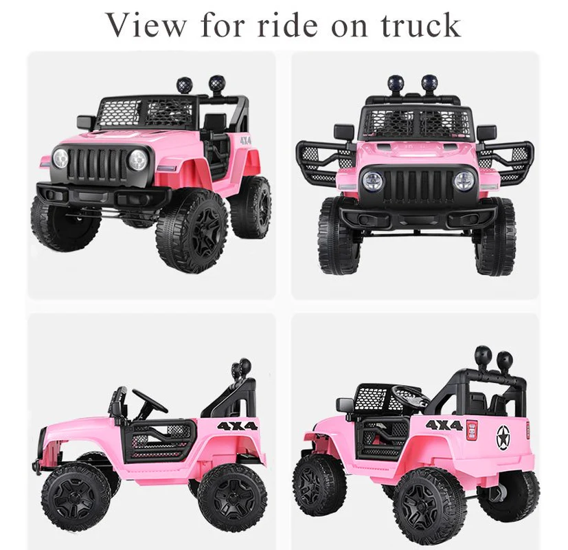 Ultimate Fun Ride-On Truck for Kids: Remote Control, Music, Suspension, LED Lights - Image 13
