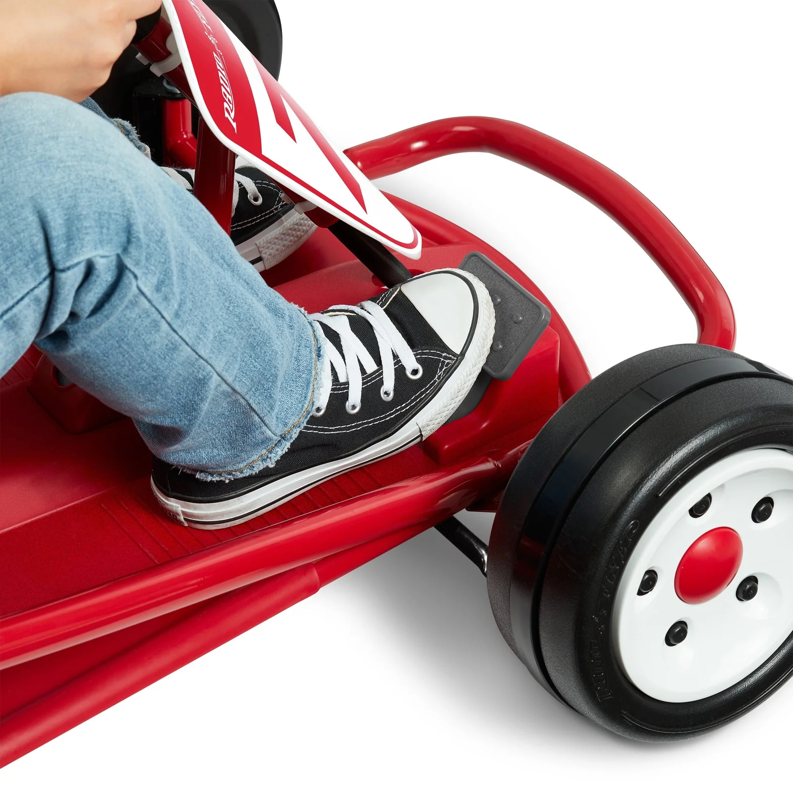 24-Volt Battery-Powered Outdoor Ride-On Go-Kart Toy for Ages 3-8 with Max Speed - Image 12