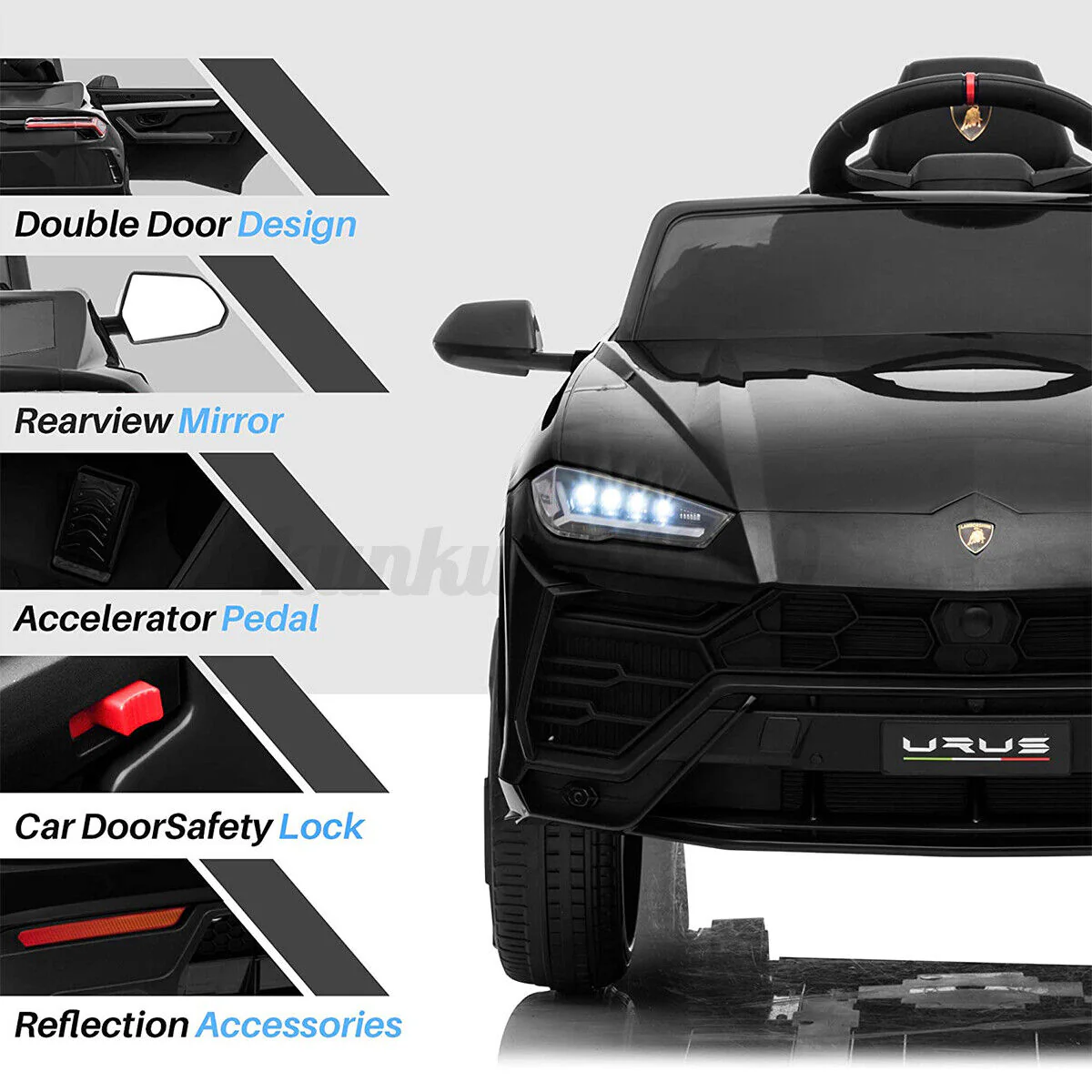 Ultimate Lamborghini Urus 12V Kids Ride on Car with Remote Control - Electric Powered - Image 2