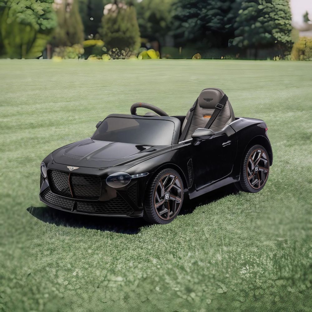 Ultimate Licensed Bentley Mulsanne 12V Ride-On Car with 2.4G Remote Control for Kids - A Must-Have Upgrade! - Image 2