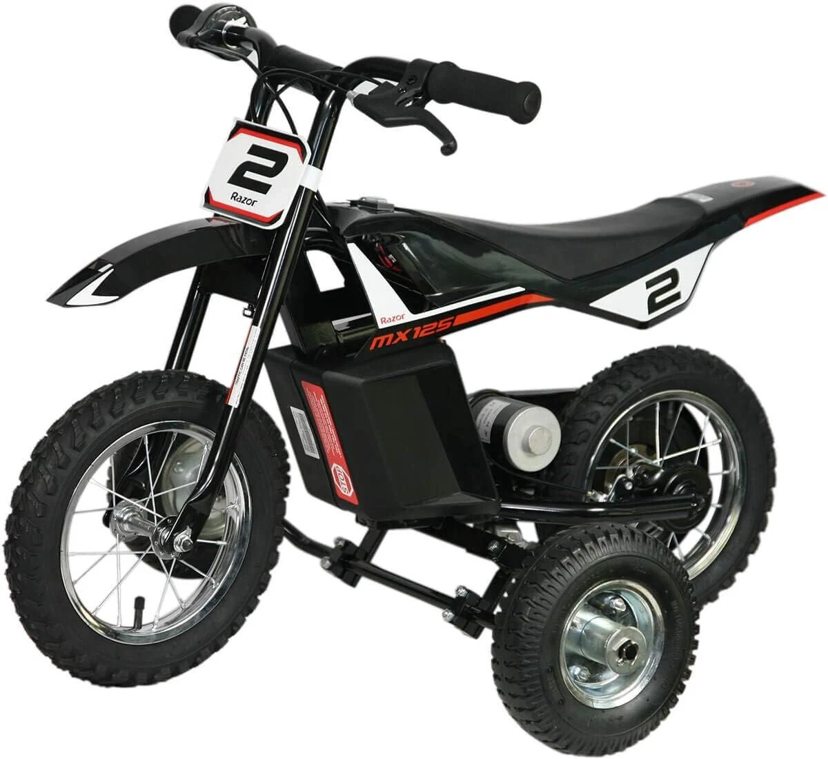 Stability Training Wheels for Razor MX125 and MX350 Electric Motorcycles - Image 2