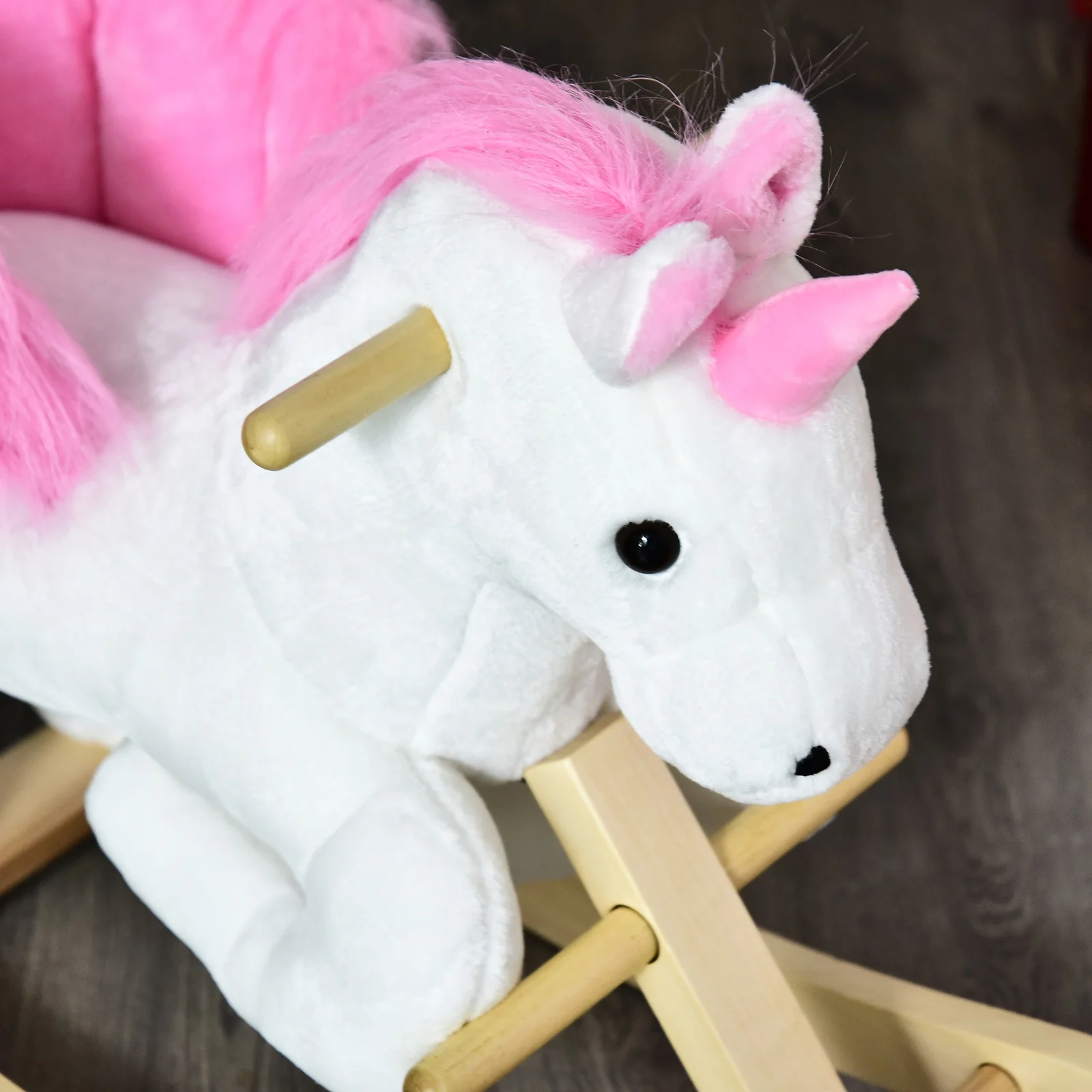 Deluxe Unicorn Rocking Horse Toy for Kids with Lullaby Music - Image 5