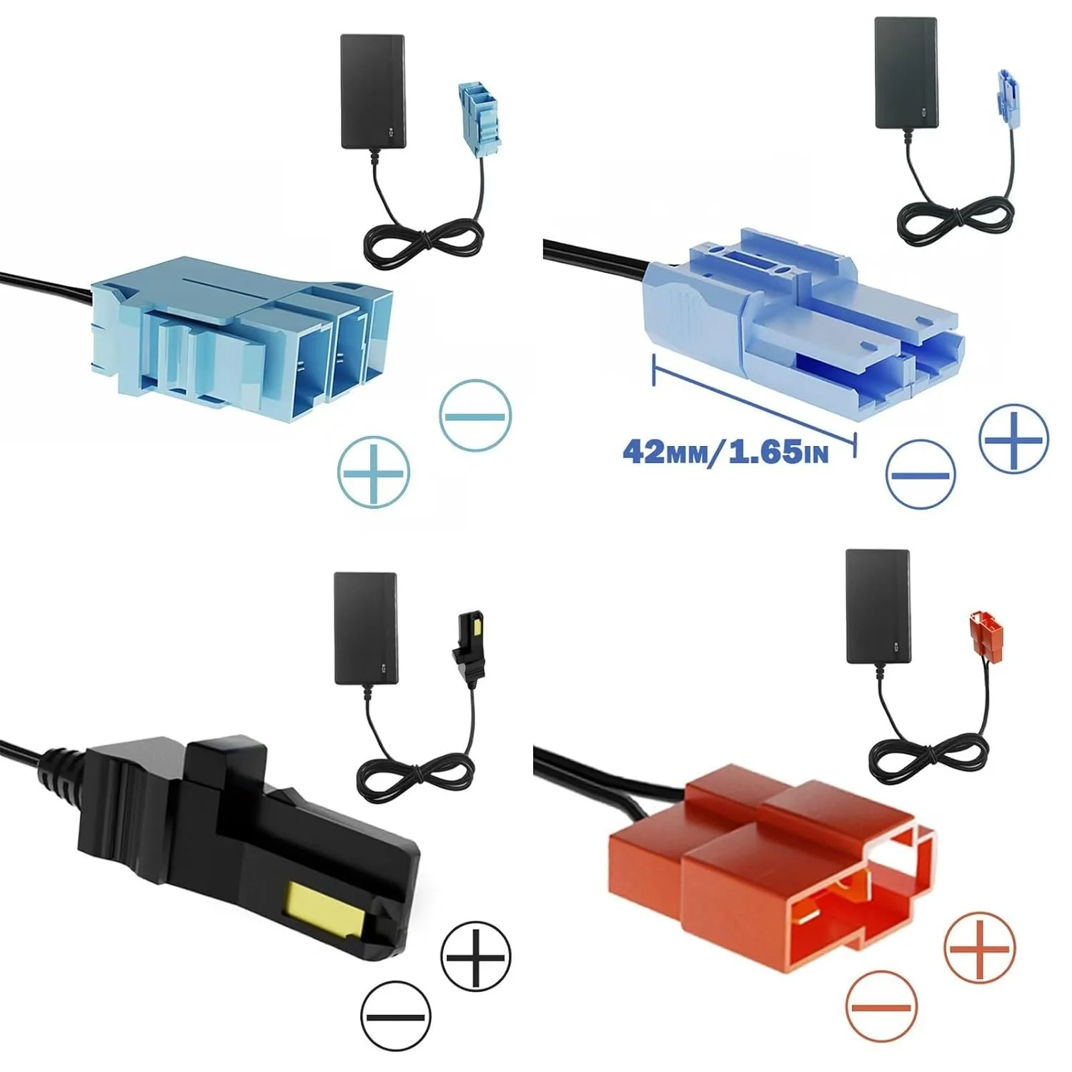 Versatile 12V & 24V Charger for Children's Ride-On Vehicles, Power Wheels, and LED Lighting - Image 2