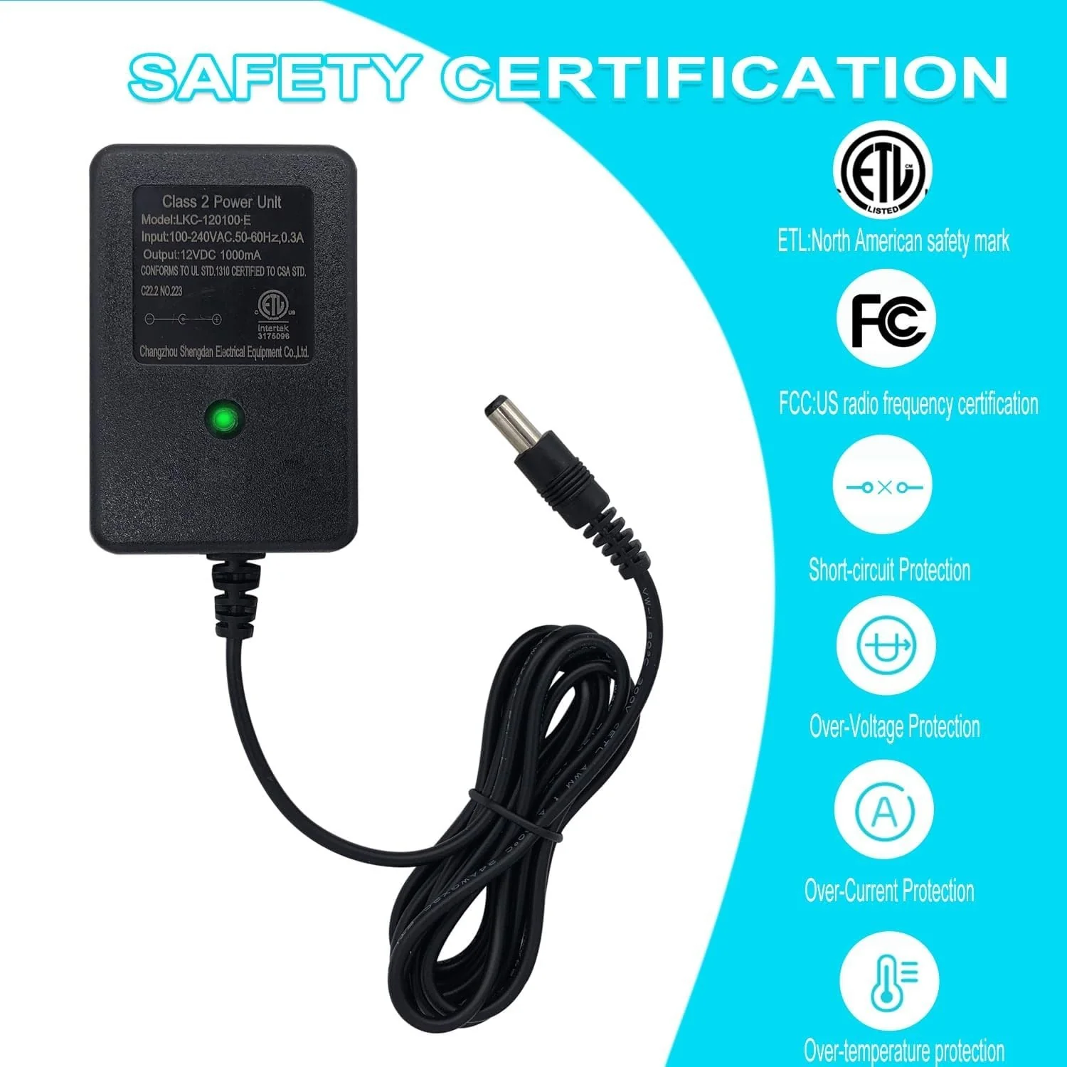 Universal 12V Electric Ride-On Charger – Safe, Reliable Power for Kids - Image 4
