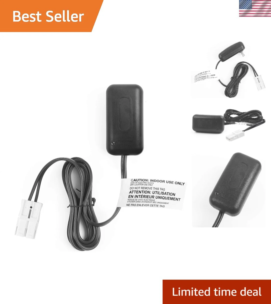 12V Universal Charger for Kids Ride-On Cars with Music Plug and Quick Charge Feature - Image 7