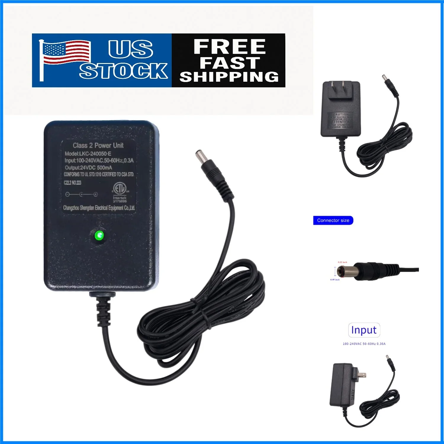 Universal 24V Charger for Electric Ride-On Cars and Strollers with LED Indicator - Image 11