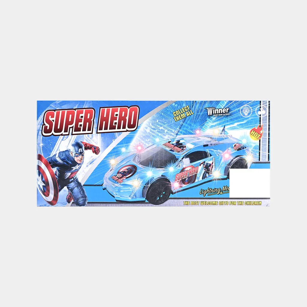 High-Speed Toy Car with Lights and Music for Kids - Image 6