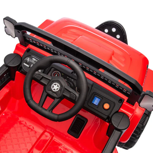 12V Kids Electric Ride-On Car with Power Wheels and LED Lights - Image 18