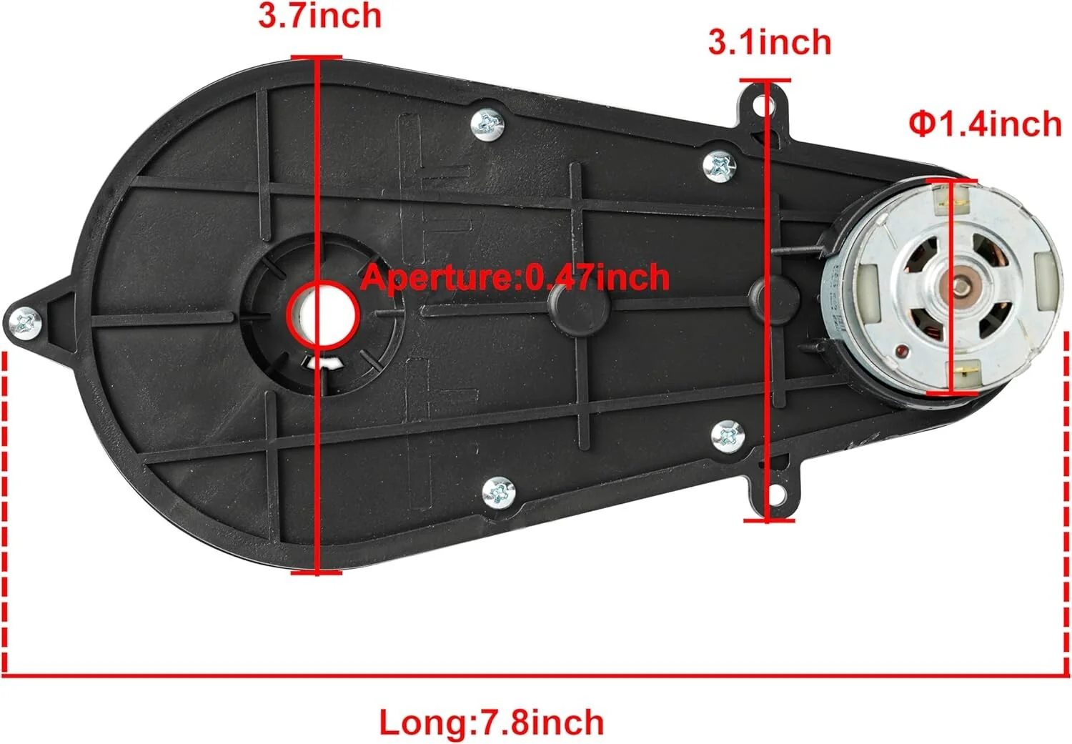 Kids Ride-On Car with 550 RPM Motor and Gearbox, 12V Power Performance - Image 4
