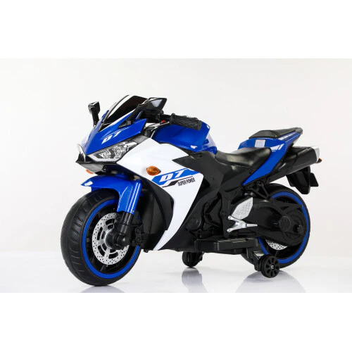 12V Electric Kids Ride-On Dirt Bike with Training Wheels for Children - Image 8