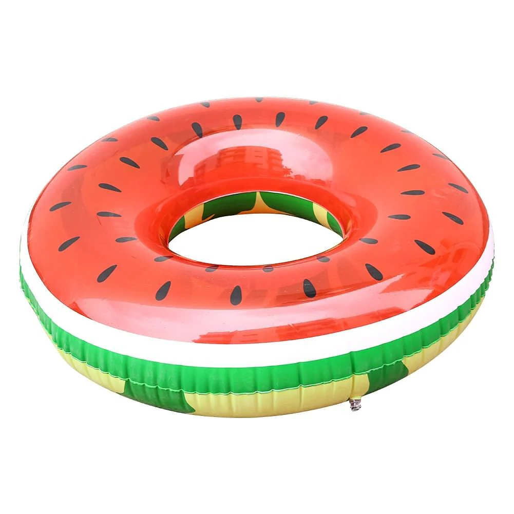 Giant Inflatable Watermelon Pool Float Raft for Kids Swimming and Play - Image 13