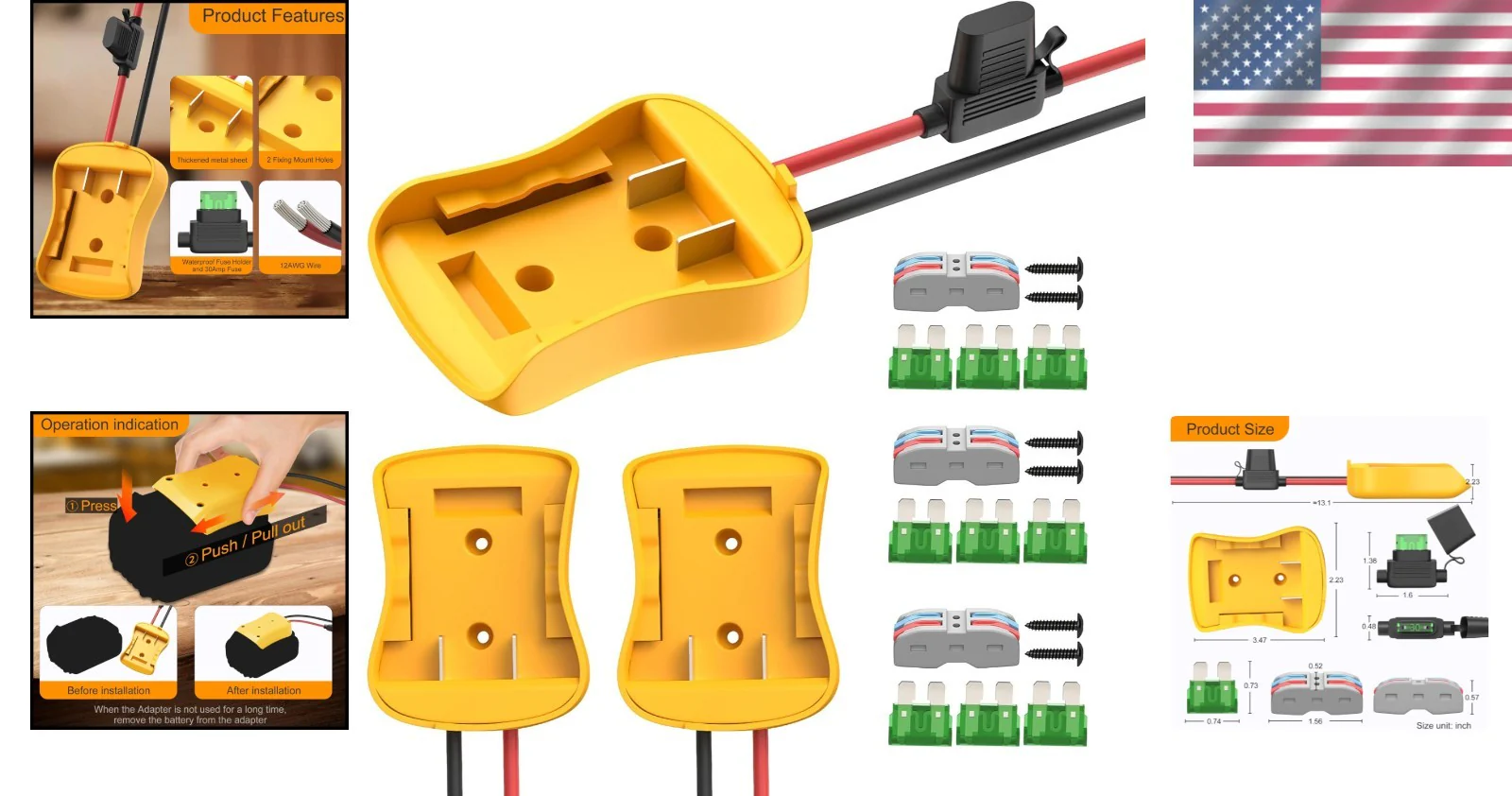 20V Versatile Battery Adapter Converter Essential for DIY Power Wheel Upgrades - Image 2