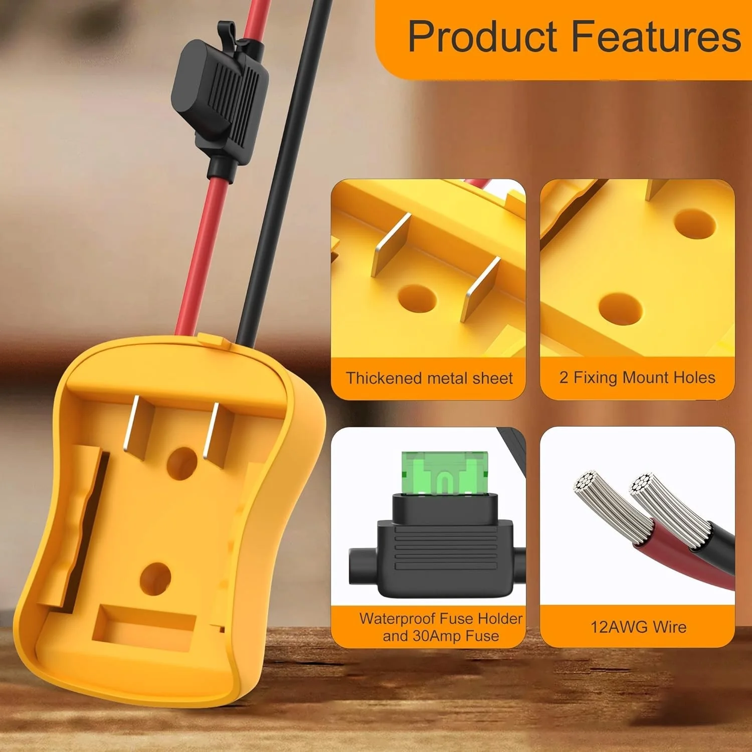 20V Versatile Battery Adapter Converter Essential for DIY Power Wheel Upgrades - Image 5