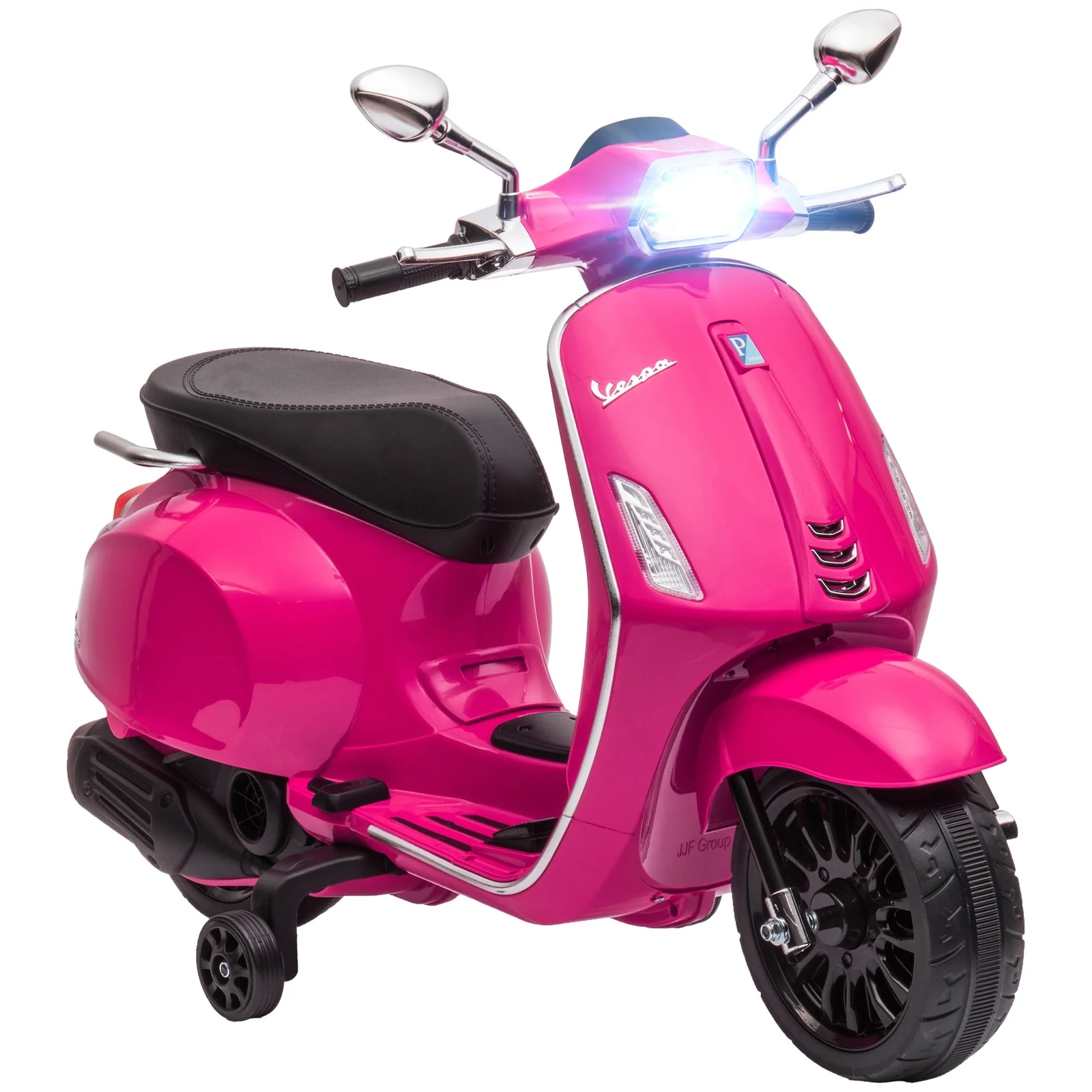 Licensed Pink Electric Kids Motorcycle with Music and FM Radio - Image 12