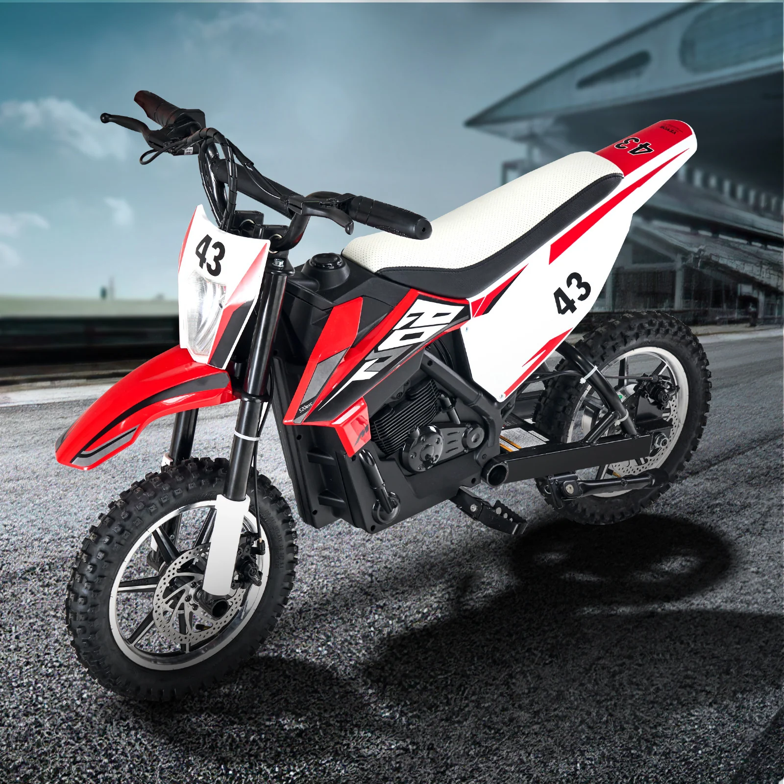 36V Electric Ride-On Motorcycle for Kids with LED Lights, Suitable for Ages 14+ - Image 8