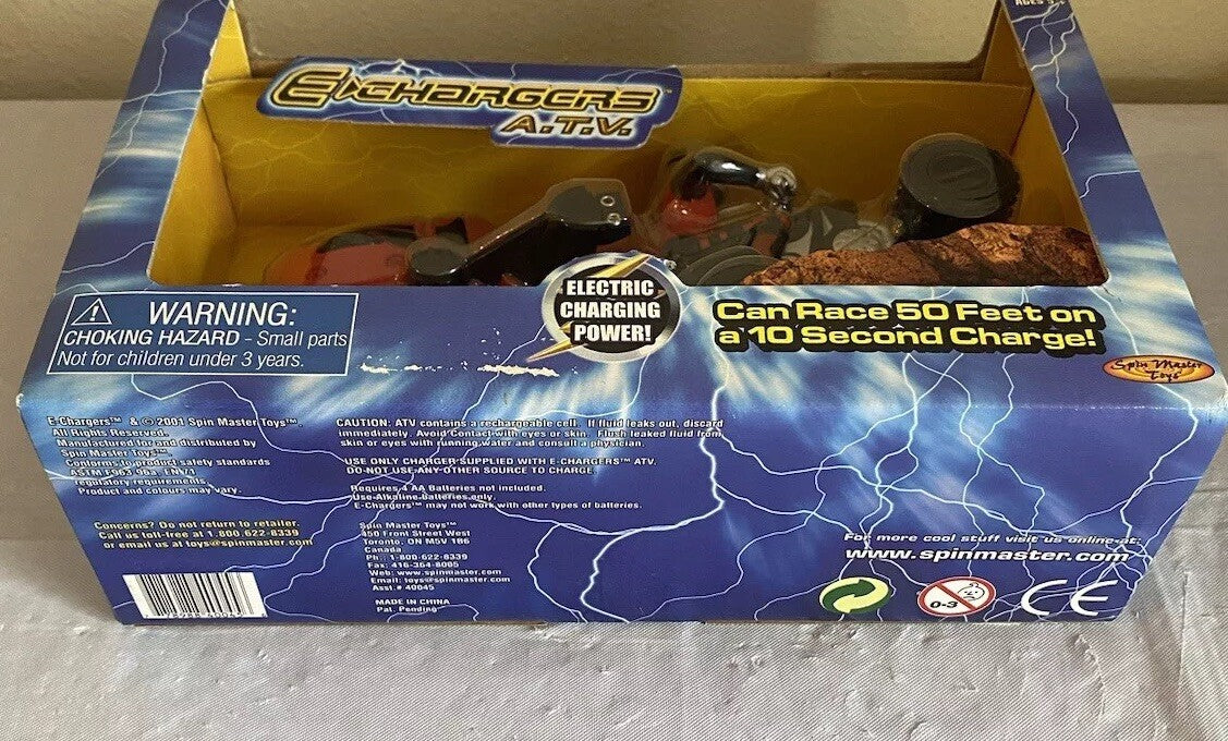 Vintage 2001 Electric ATV Toy with Charging Power – Spinmaster - Image 3