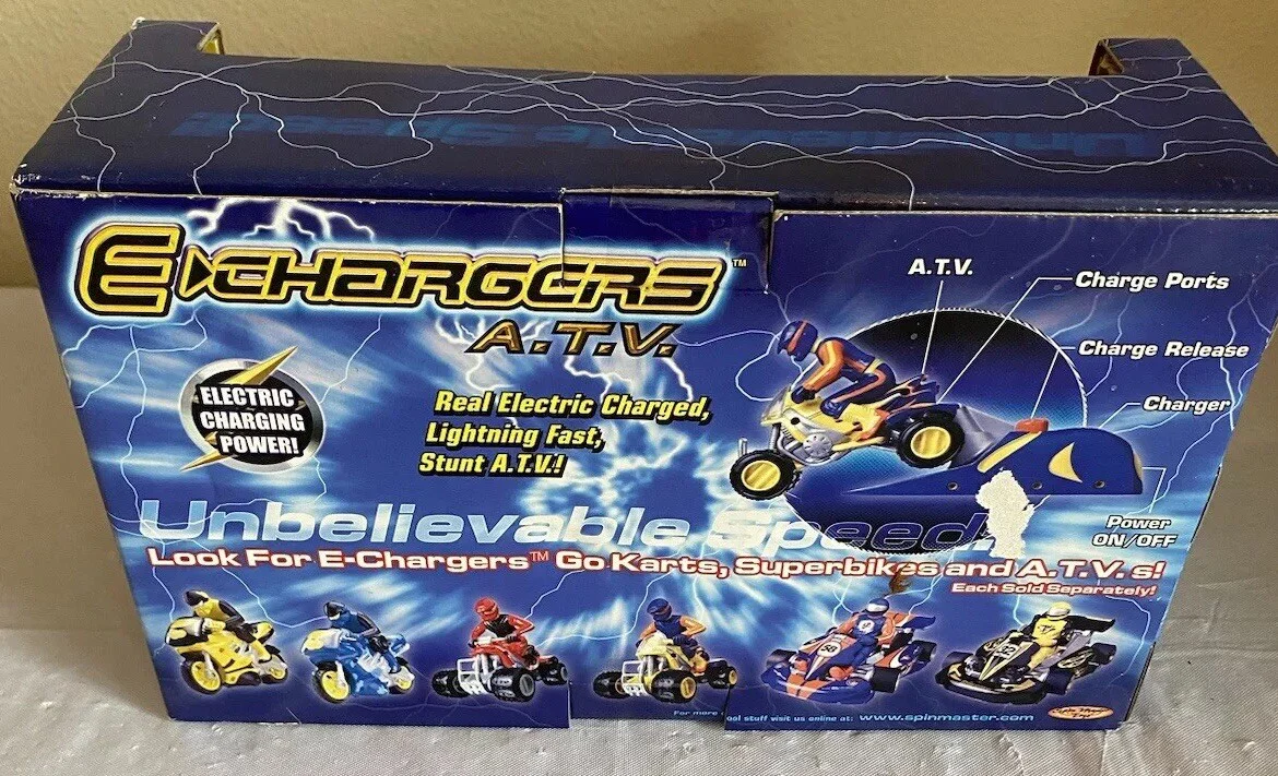 Vintage 2001 Electric ATV Toy with Charging Power – Spinmaster - Image 4