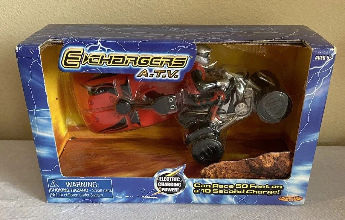 Vintage 2001 Electric ATV Toy with Charging Power – Spinmaster - Image 5