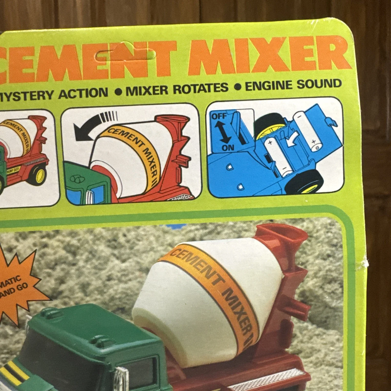 Retro 7-Inch Battery-Powered Bump and Go Dump Truck Toy from Hong Kong - Image 8