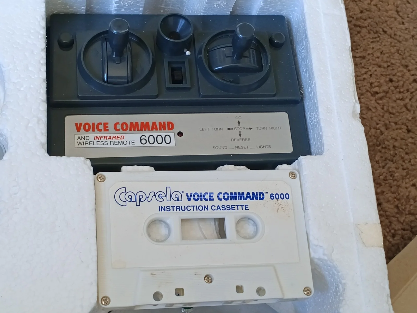 VINTAGE CAPSELA VOICE 6000 COMMAND WITH REMOTE CONTROL, UNBOXED ITEM - Image 2