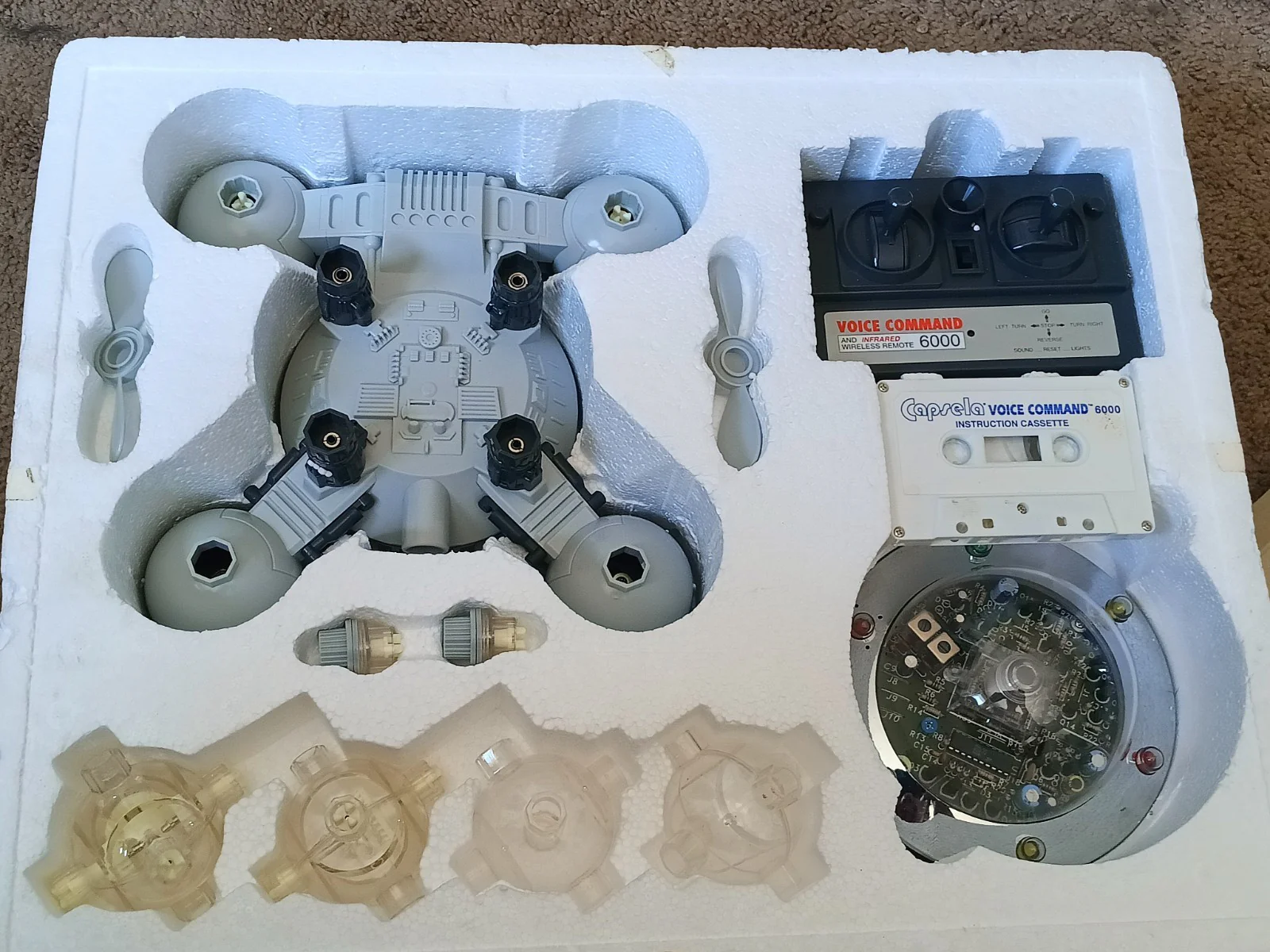 VINTAGE CAPSELA VOICE 6000 COMMAND WITH REMOTE CONTROL, UNBOXED ITEM - Image 8