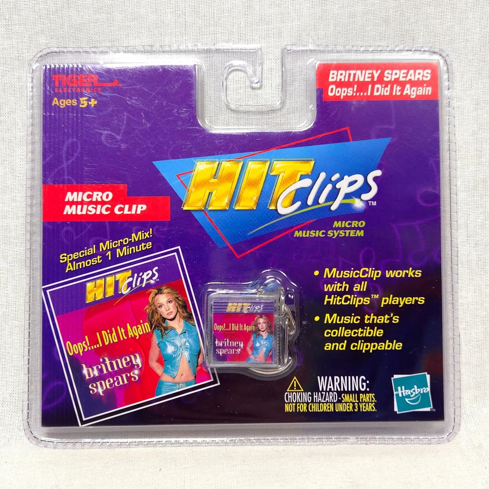Britney Spears Oops! I Did It Again Vintage Hit Clips Music Collectible
