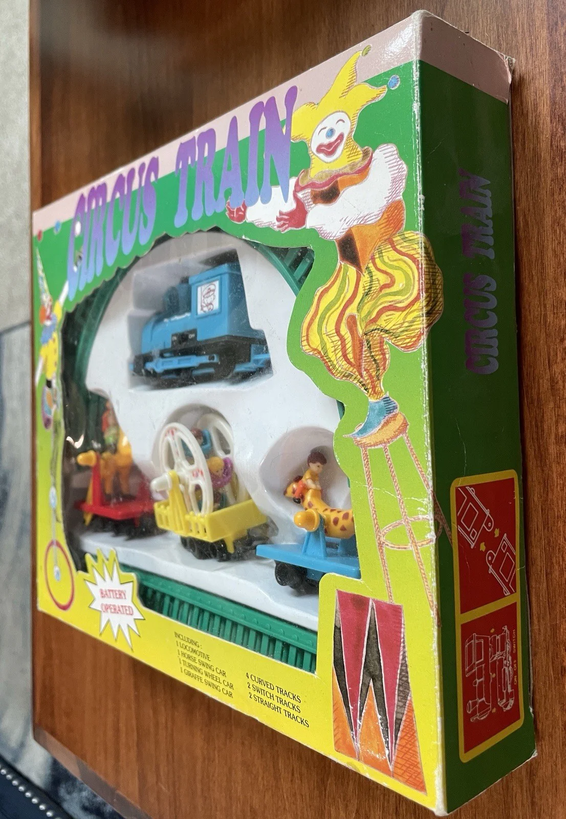 Retro Lord Howard's Battery-Powered Circus Train Set - Image 6